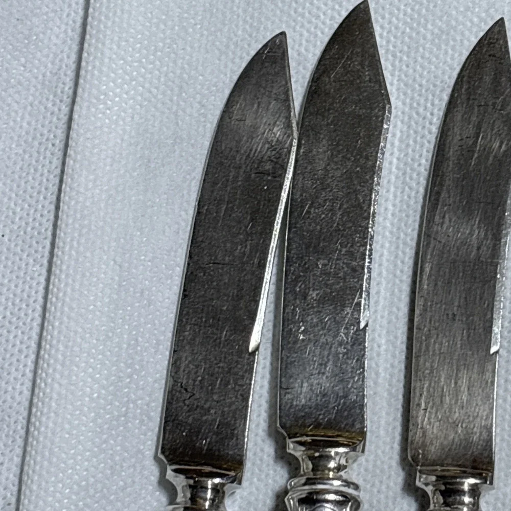 Oneida Community Silverplate 1910 Fruit Grapefruit Knives Knife Set 6